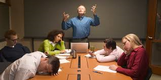 A brilliant excuse. Is daydreaming in dull meetings part of evolutionary make-up?