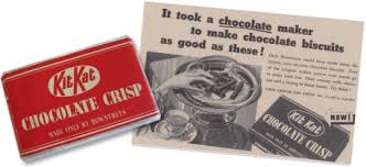 Kit Kat history - was chocolate crisp before being renamed Kit Kat