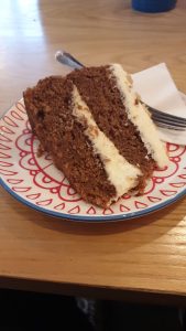 Carrot cake is a hip replacement recovery must