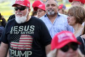 Trump found Jesus, but it was a step too far