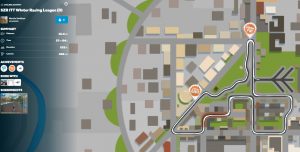 Zwift street map